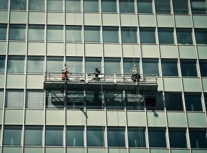 high rise facade