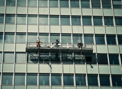 high rise facade